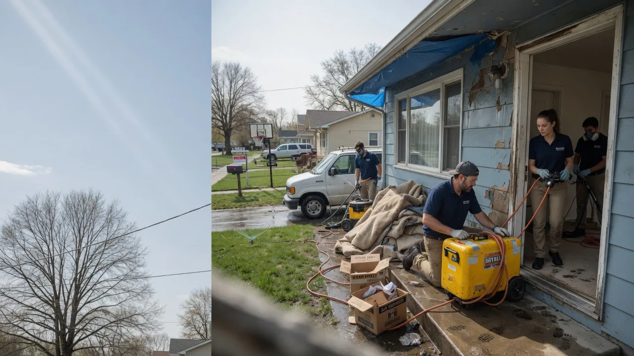 Basement Flood Cleanup in Fordville, ND near me